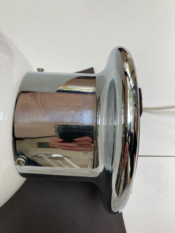 Lampe à poser italienne esprit carlo nasson ou toni zuccheri vintage