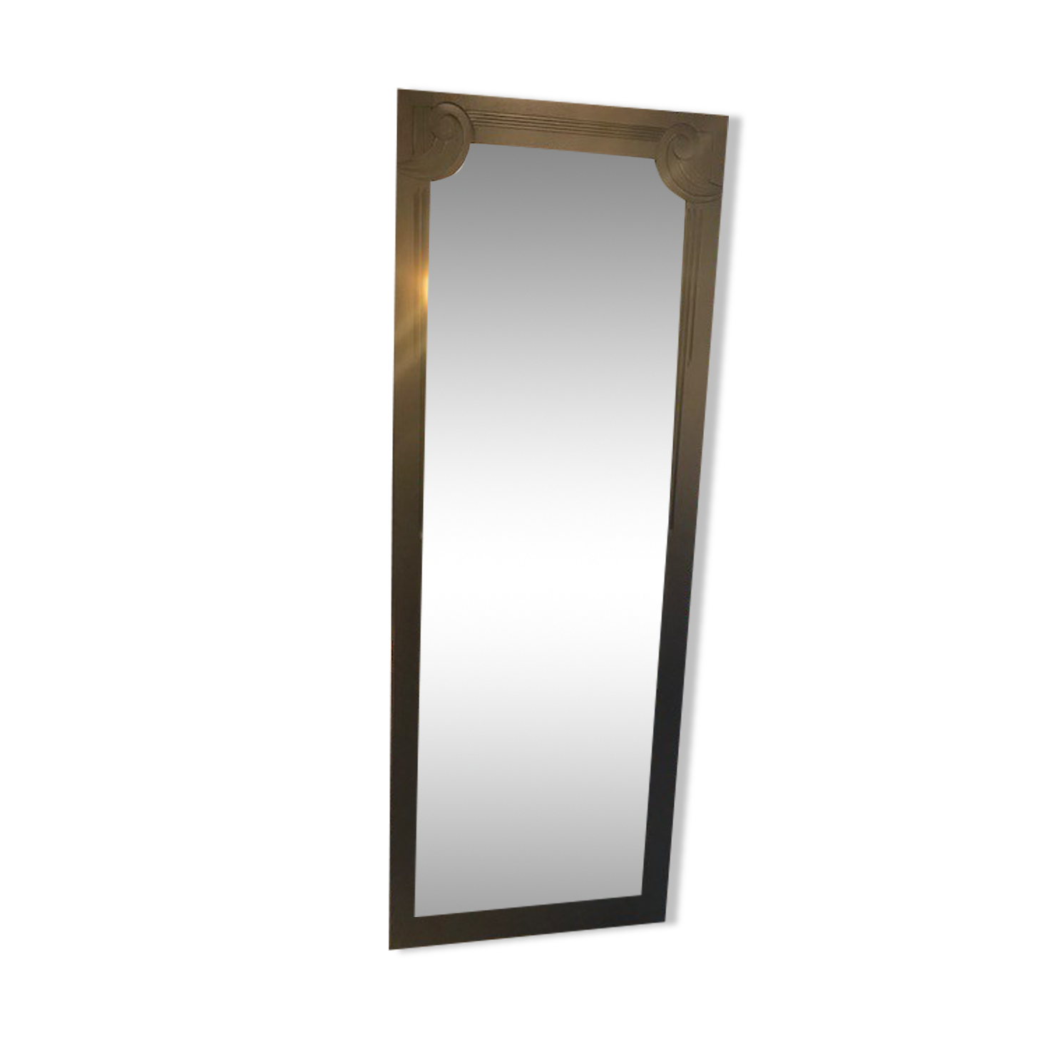 old mirror black rectangular  64x175cm
