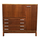 Storage unit with desk Marcel Gascoin for Alvéole 1950