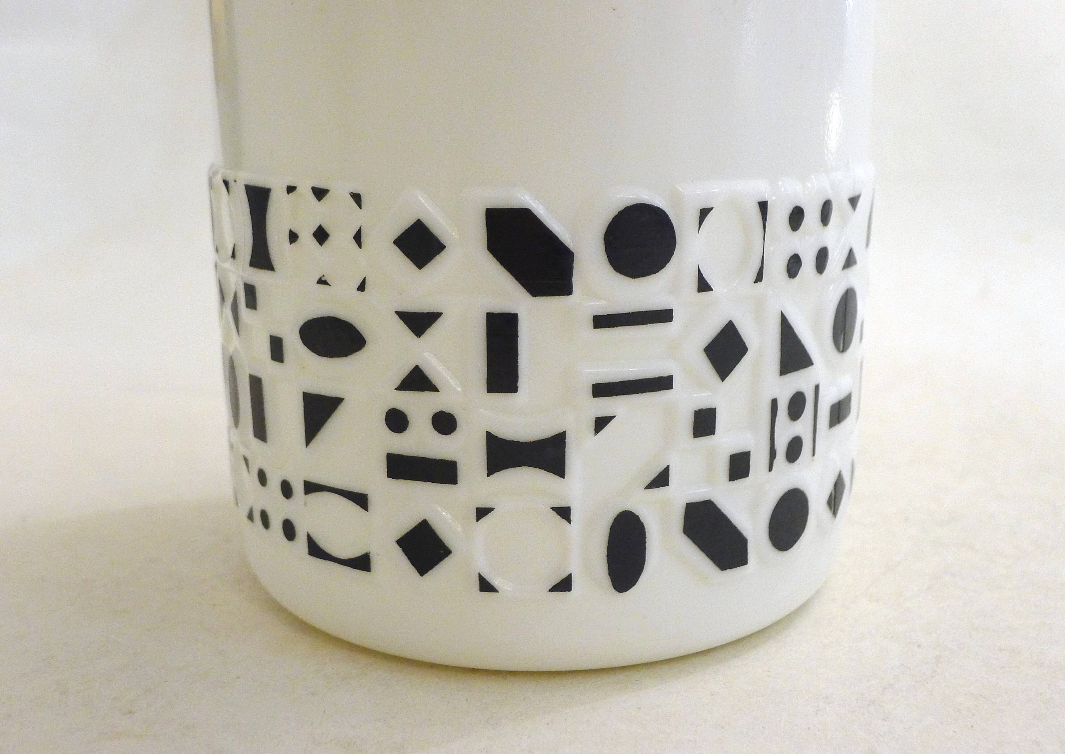 Opaline ice bucket 1960s