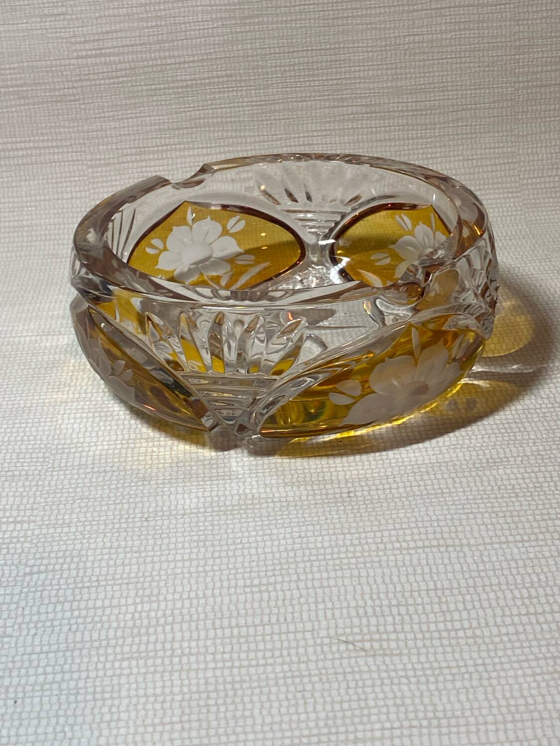 Bowl / catch-all / ashtray Julia crystal