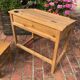 Bureau écolier avec sa chaise en bois