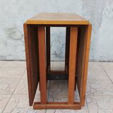 Scandinavian beech drop-leaf table