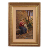 Tableau du XXe siècle signé Grassis G.