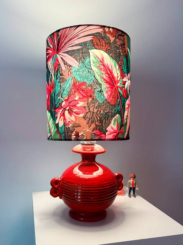 Lampe en céramique Ruscha de Goebel, restaurée