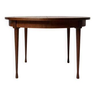 Table ronde scandinave vintage des années 60/70