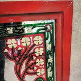 Large art nouveau style mirror