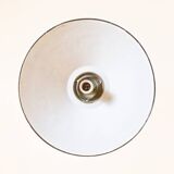 Suspension industrielle en métal blanc