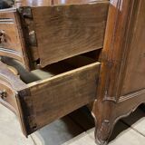 19th century crossbow chest of drawers.