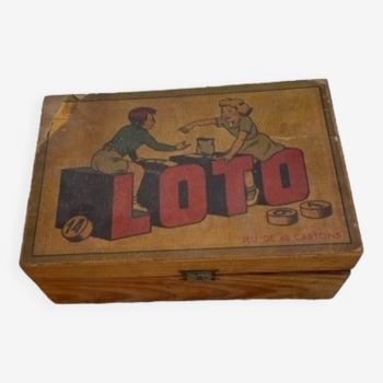 Vintage lotto games