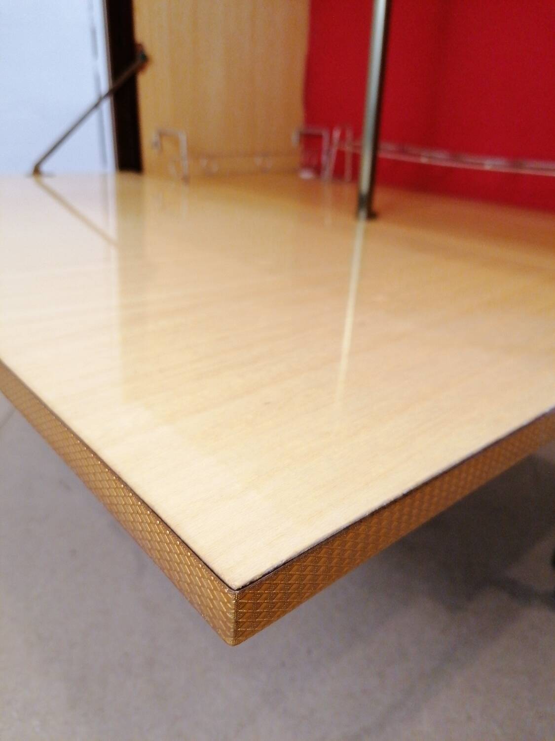 Bar cabinet on wheels circa 1950