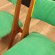 5 chaises pieds compas