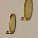 Pair Of Mid Century Swedish Brass Sconces