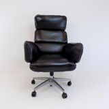 Fauteuil de bureau en cuir Otto Zapf pour Topstar