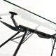 Nomos table-desk in black by Norman Foster 1986 for Tecno, Italy