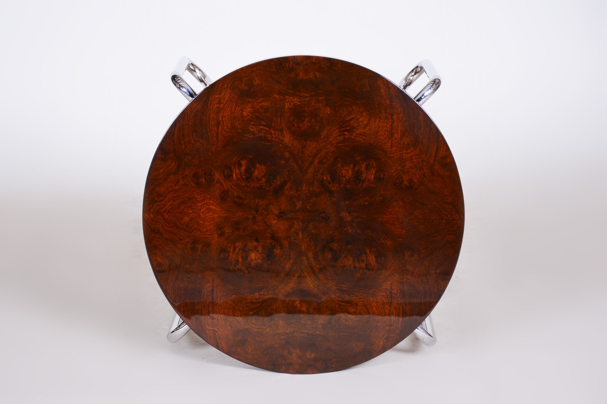 Table basse art déco tchéquie 1950