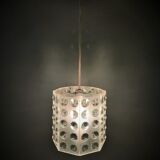 DLG - Rotaflex octagonal diamond chandelier - 60s - France