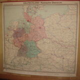 German geographical map of 1973