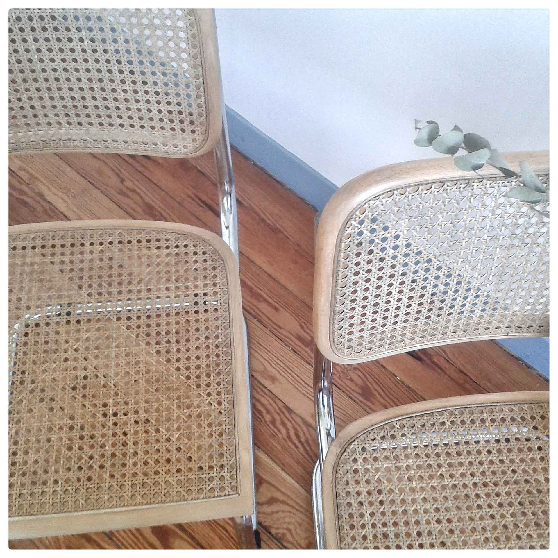 Pair of chairs Breuer B32