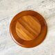 Danish rotating tray Digsmed in vintage teak from the 1960s.