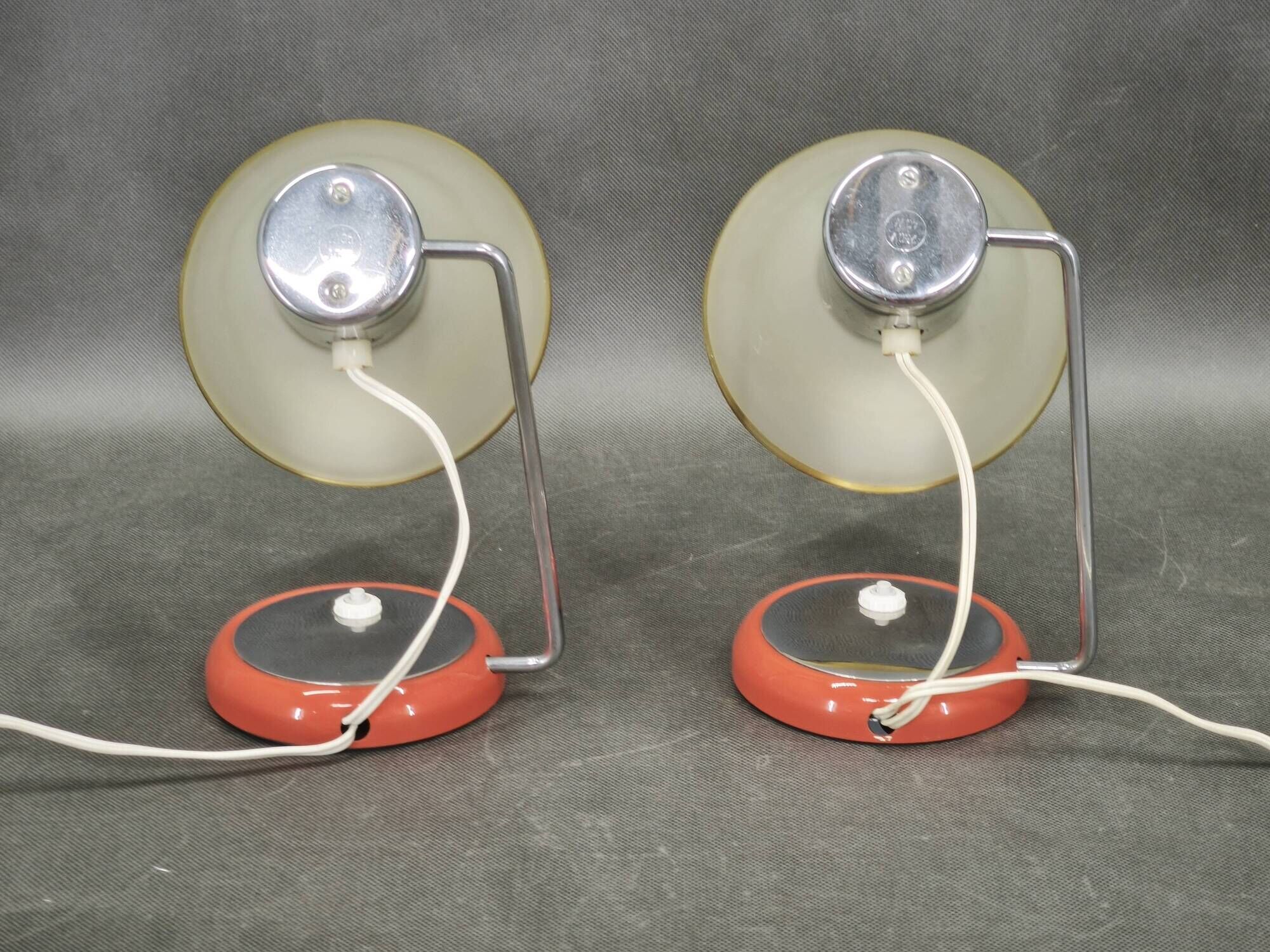 Pair of Drupol Czechoslovak Table Lamps, 1960s