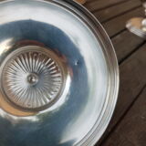 Silver metal coffee serving part