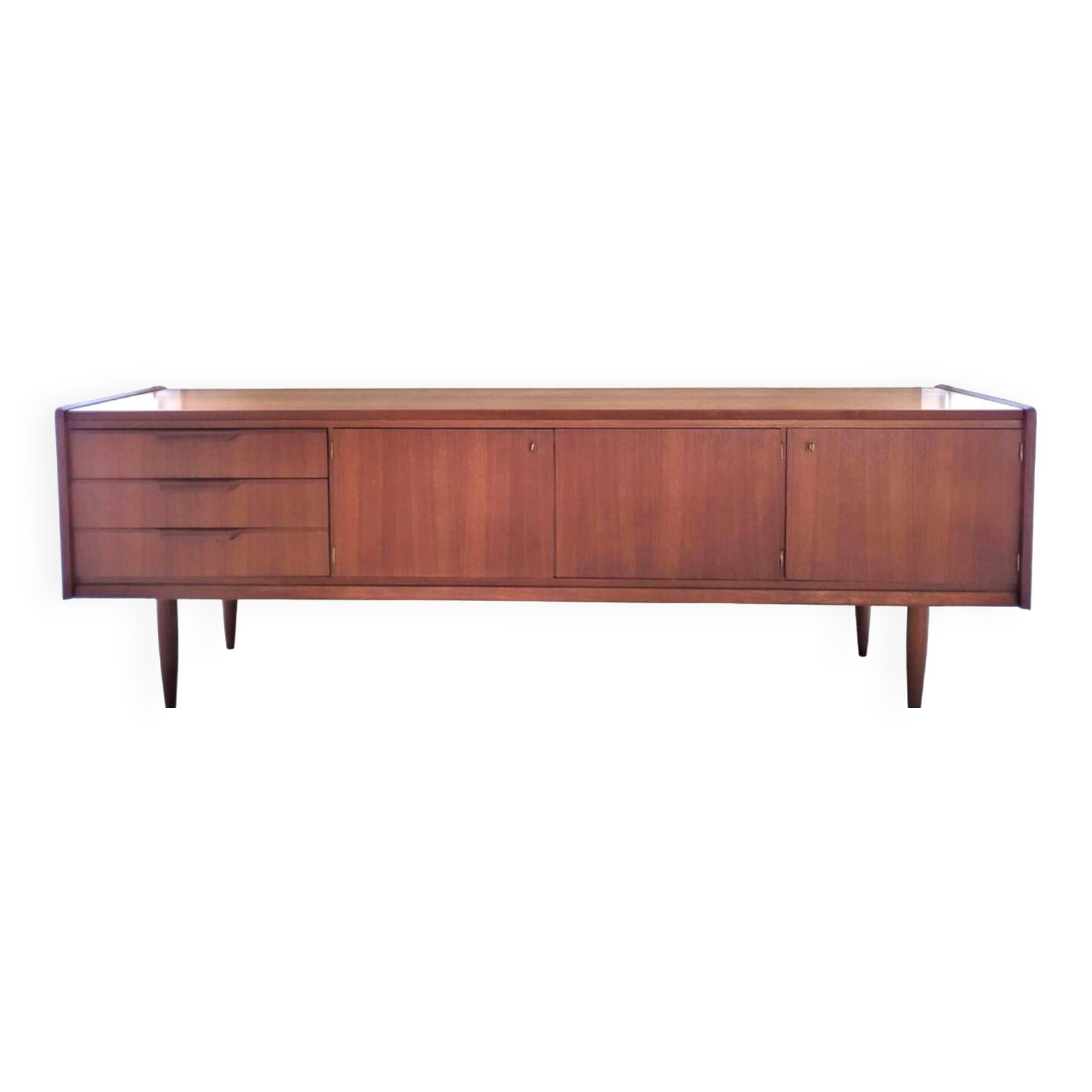 Vintage Scandinavian teak sideboard
