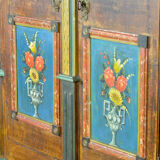 German folk art wedding chest, 1842