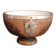 Victorian era silver-plated bowl with oak wood.