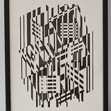 Victor Vasarely d'après œuvre  AFA 1955