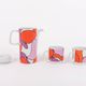 Ceramica Franco Pozzi tea/coffee set, 1970’s Italy