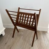 Folding magazine door