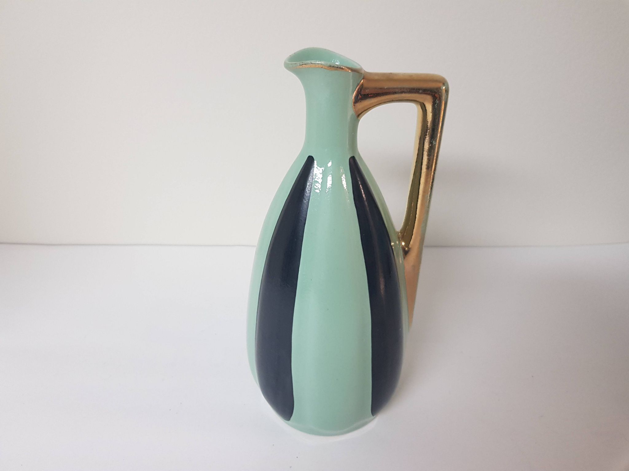 Pichet, vase en céramique - Signé Saint Uzé - Années 40