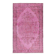 Vintage Handmade Turkish Wool Area Rug Overdyed in Pink for Contemporary Interiors