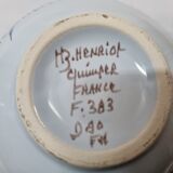 Henriot Quimper ear bowls 1960 to 1992