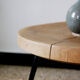 Table tripode en bois vintage