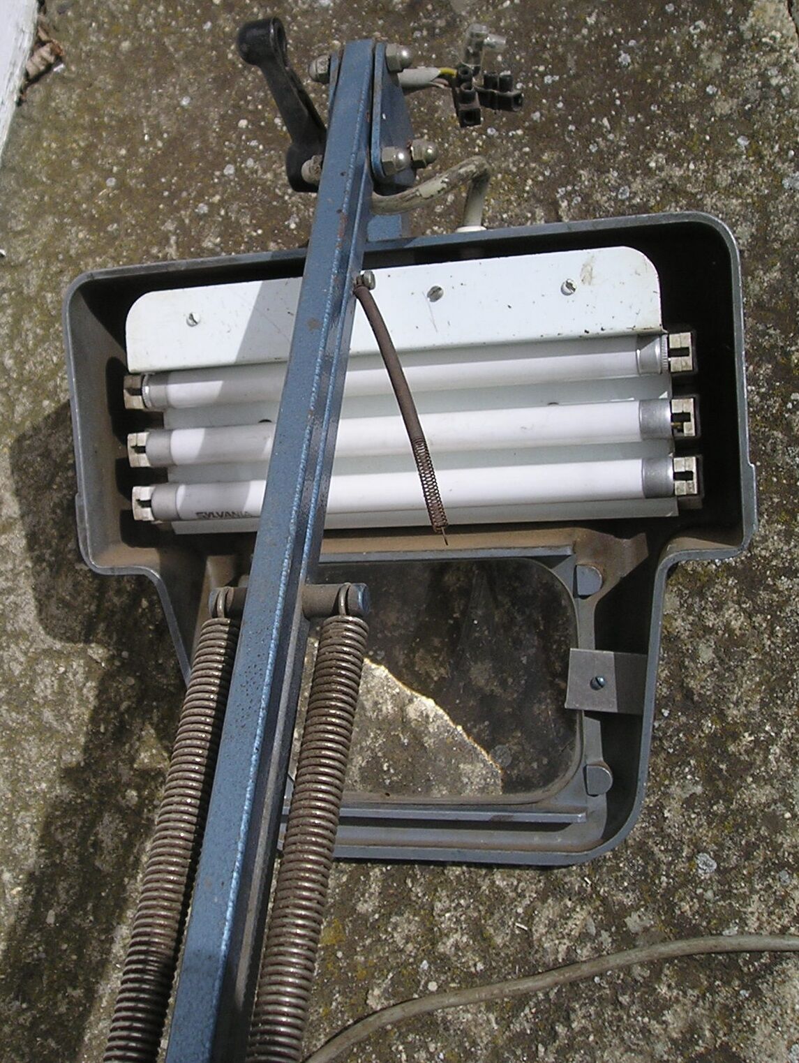 Lamp loupe workshop articulated Gruber years 60