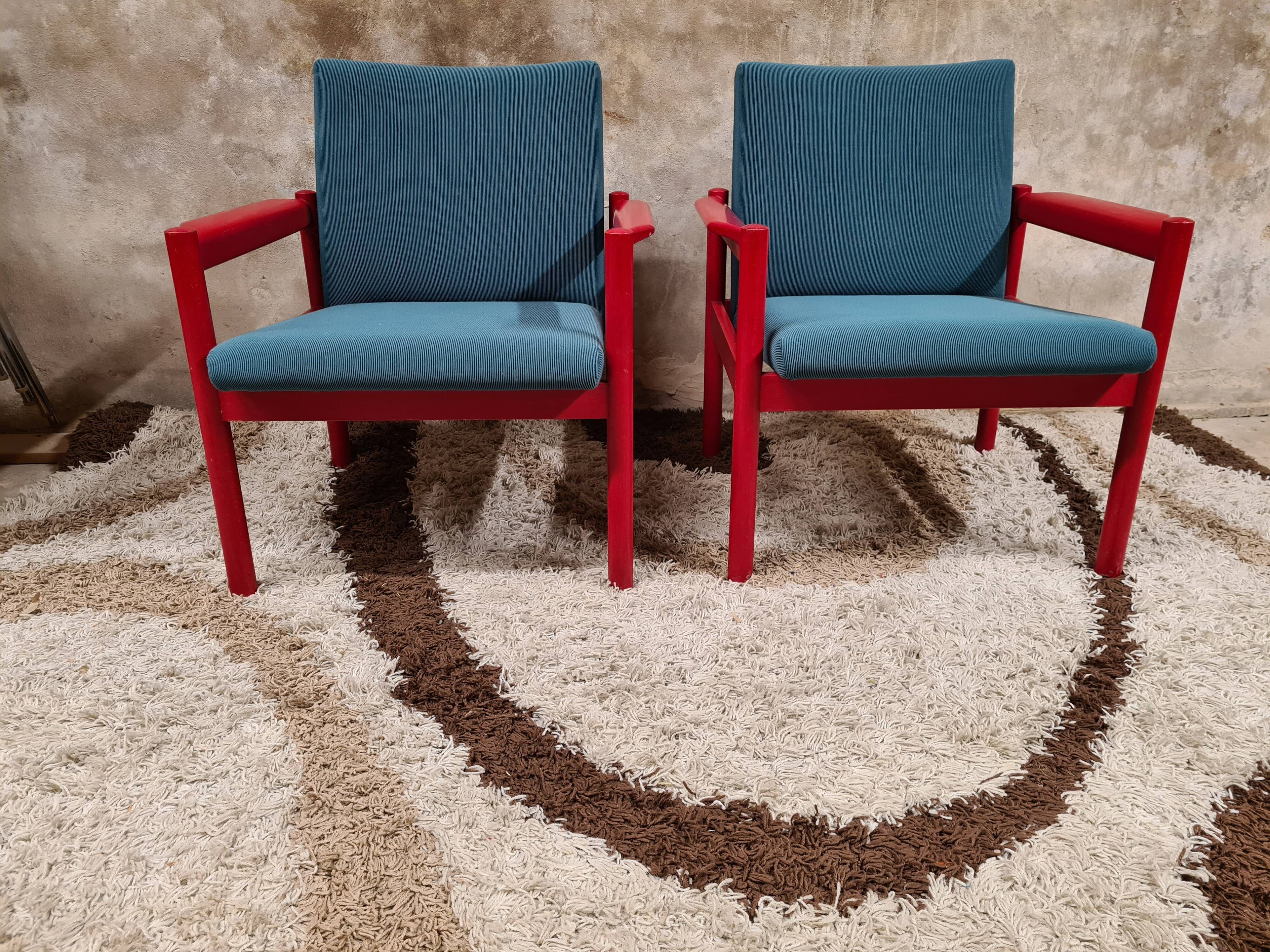 Pair of armchairs year 1960 vintage