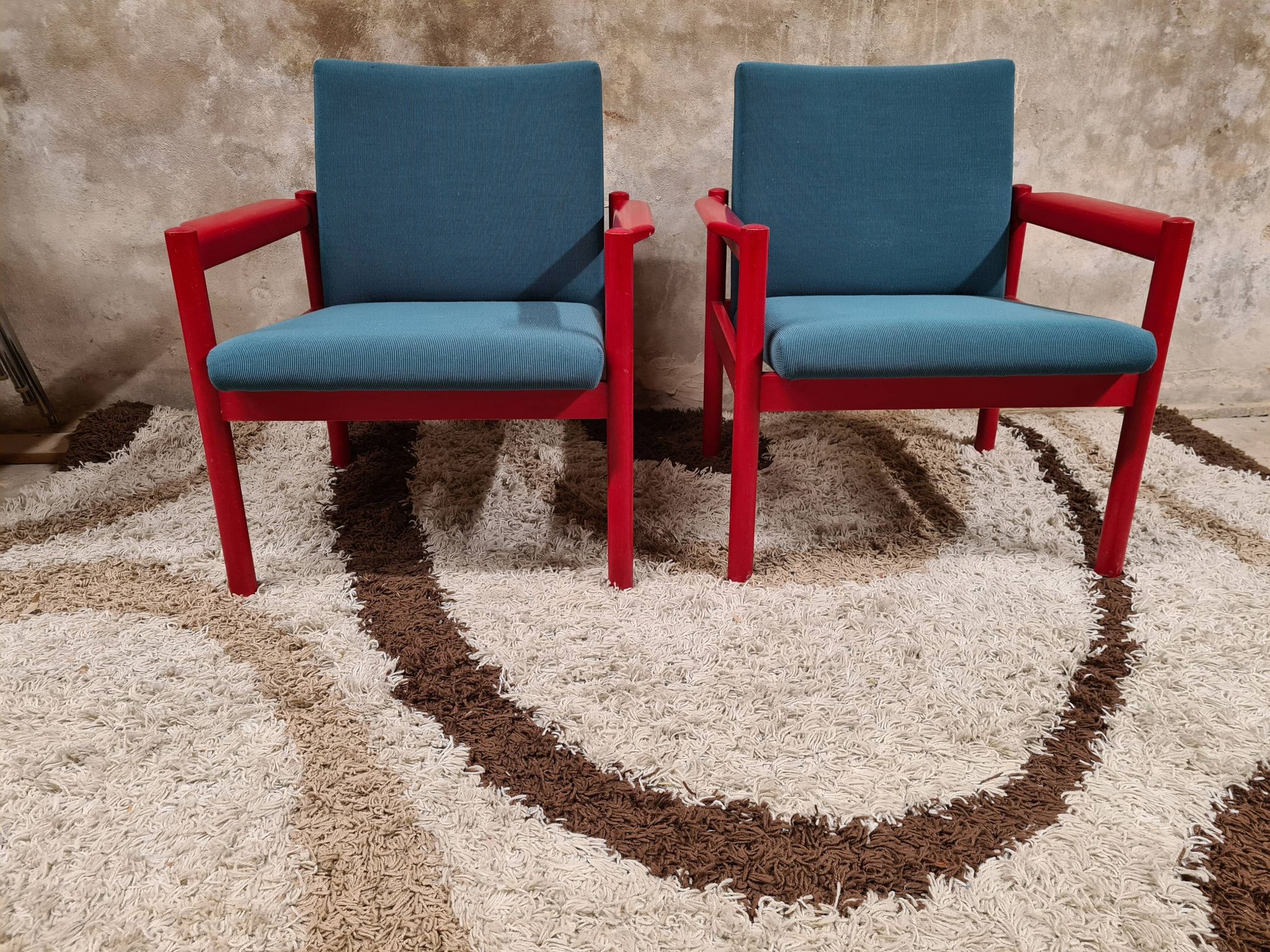 Pair of armchairs year 1960 vintage