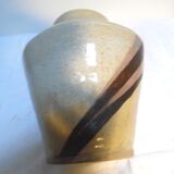 Vase en grès  vernissé