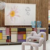 Pair of Gray Ekstren Armchairs - Comfort and Style