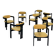 Suite de 8 fauteuils Pamplona, 1960