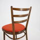 Ensemble de quatre chaises à manger Tchécoslovaquie 1965