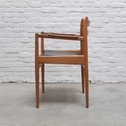 Rare armchair in oak by Jos De Mey for Van Den Berghe-Pauvers, 1960s