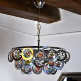 Chandelier, Murano glass, Italy 1970