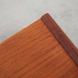 Teak chest of drawers, Danish design, 1970s, made in Denmark