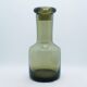 Smoked glass water carafe