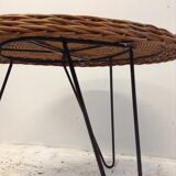 Rattan coffee table
