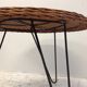 Table basse en rotin