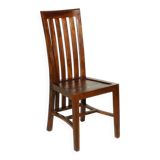 Solid wood chair